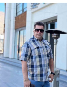 پیراهن آستین کوتاه کد 858
